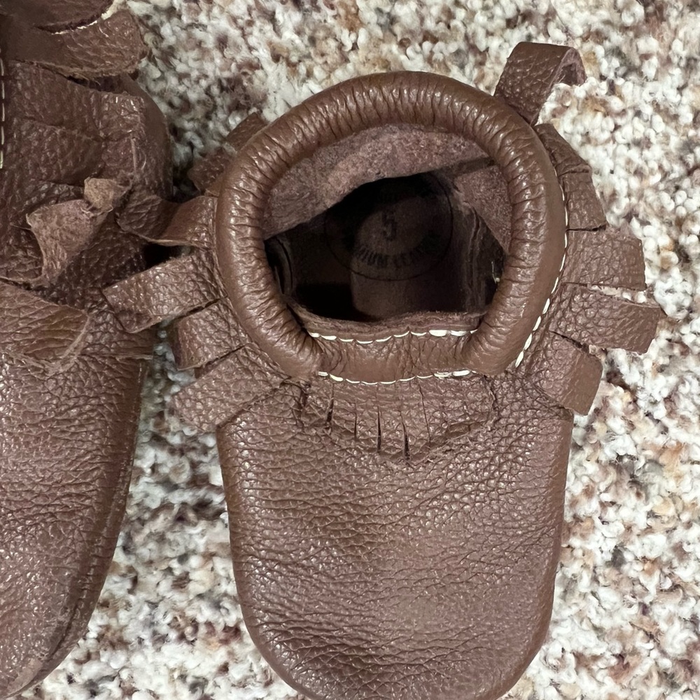 Freshly picked moccosins